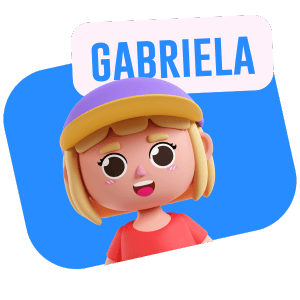 avatar de uma menina loira